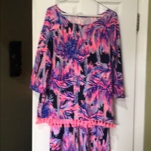 Lilly Pulitzer matching top and pants